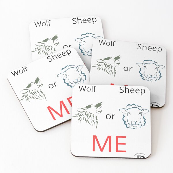 Item preview, Wolf or Sheep Me-Minimalist Identity Dilemma designed and sold by TheItaliandilemma.