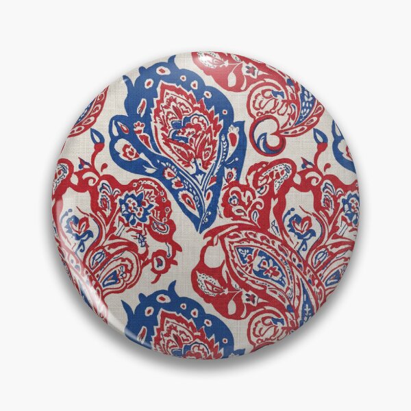 Item preview, Red and Blue Paisley Pattern bandana designed and sold by patterncrow.
