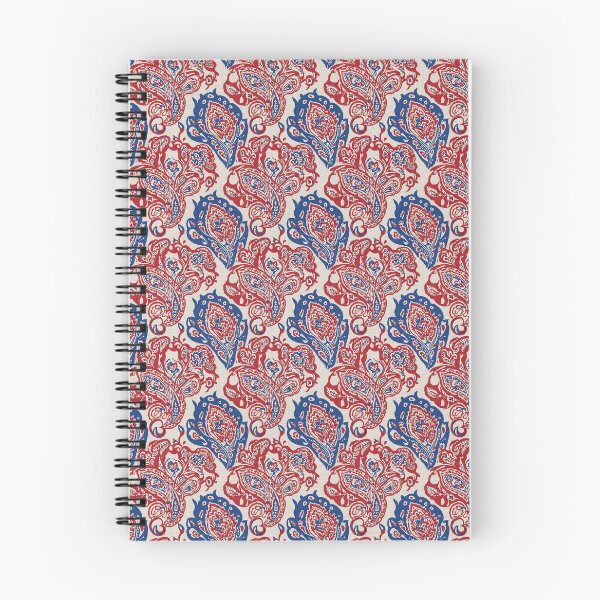 Item preview, Red and Blue Paisley Pattern bandana designed and sold by patterncrow.
