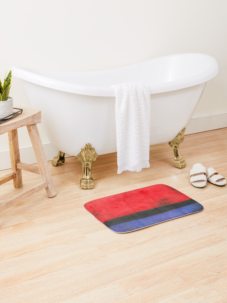 Thumbnail 2 of 6, Bath Mat, Mark Rothko Art designed and sold by DrewGansen.