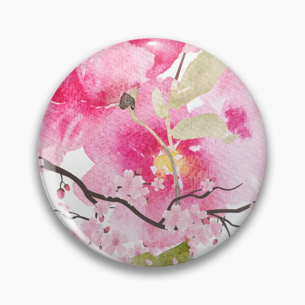 Item preview, Amazing pink flowers designed and sold by esao.