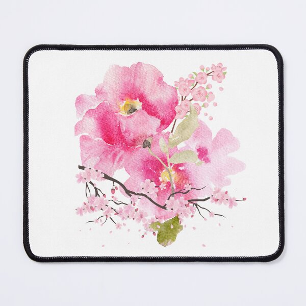 Item preview, Amazing pink flowers designed and sold by esao.