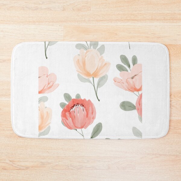 Item preview, Peach Flowers  designed and sold by Graffic Vibez.