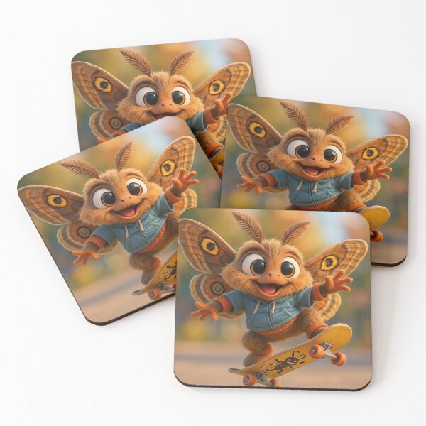 Item preview, Skater Polyphemus Moth designed and sold by Sillytoe.