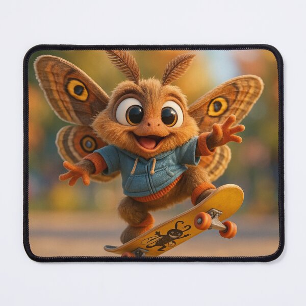 Item preview, Skater Polyphemus Moth designed and sold by Sillytoe.