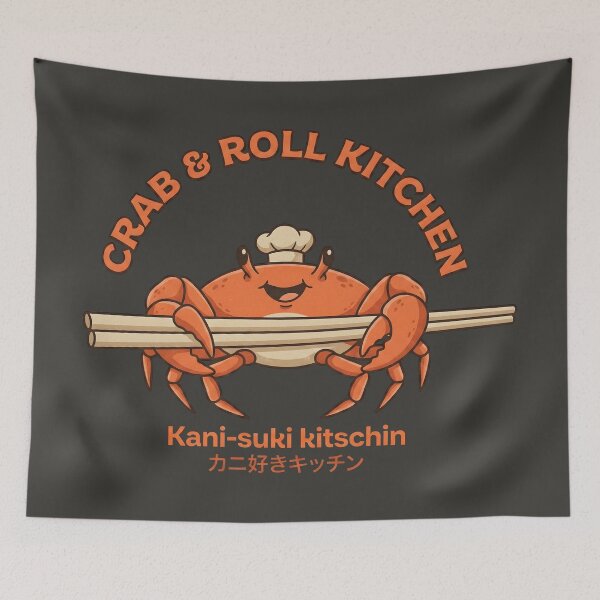 Item preview, Crustacean Culinary: The Crab & Roll Master designed and sold by AwesomeBeyondLimits.
