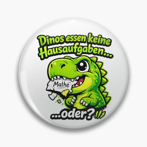 Item preview, Cool Dino - Dinosaurs don't eat homework (green) designed and sold by AleKon.