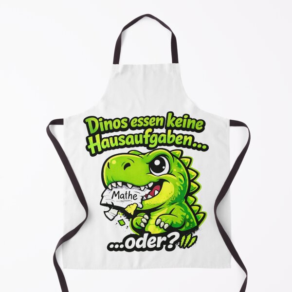 Item preview, Cool Dino - Dinosaurs don't eat homework (green) designed and sold by AleKon.