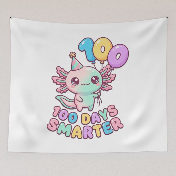 Item preview, Axolotl 100 Days Smarter designed and sold by Visual Dept..