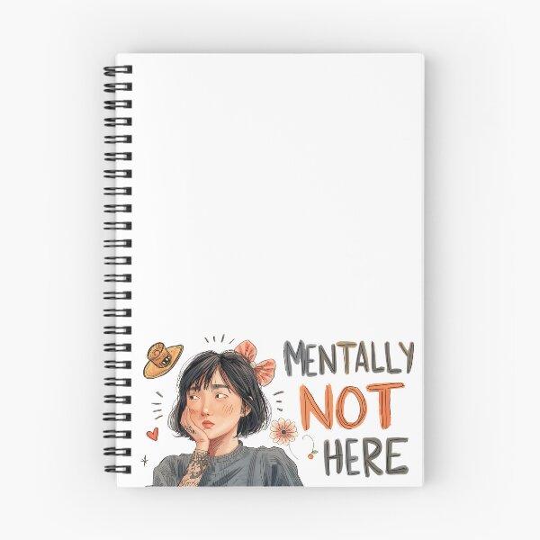 Item preview, Mentally Not Here designed and sold by martyjonq.