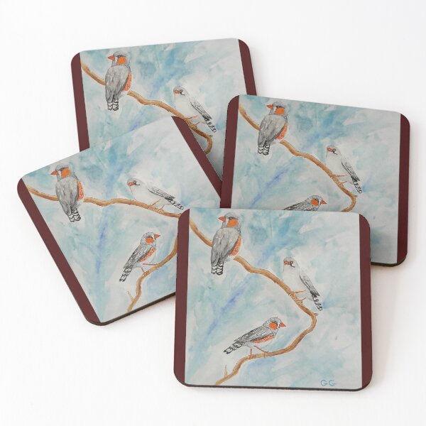 Item preview, Zebra Finches - beautiful birds designed and sold by Garry Greenwood.