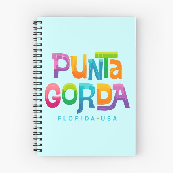 Item preview, Punta Gorda Florida Retro Tropical Design designed and sold by Futurebeachbum.