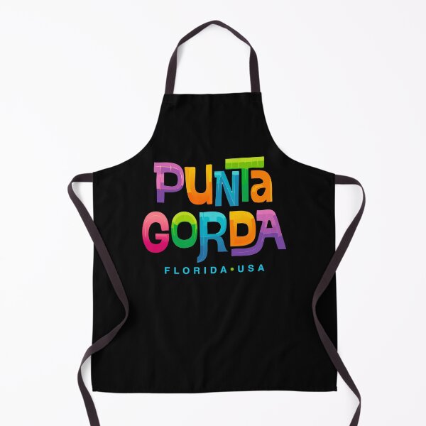 Item preview, Punta Gorda Florida Retro Tropical Design designed and sold by Futurebeachbum.