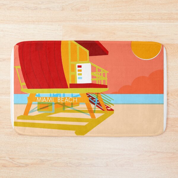 Item preview, Miami Beach Rose designed and sold by Staci Wolfson Art & Design.