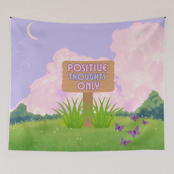Item preview, Calm Positive Thoughts Only Design designed and sold by GDCRAFTS.