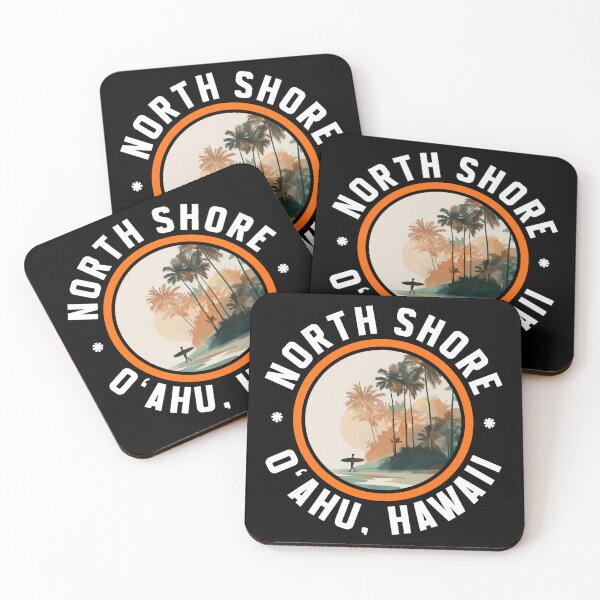 Item preview, North Shore - Hawaii (with White Lettering) designed and sold by VelvetRoom.
