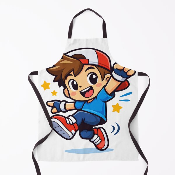 Item preview, Cute Gamer Boy Cartoon Character Peace Sign Kawaii Gaming Illustration designed and sold by YK SHOP.