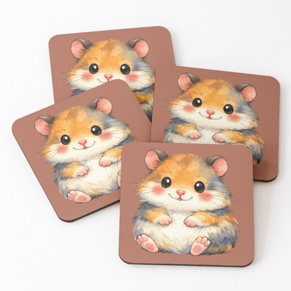 Item preview, cute chubby hamster designed and sold by Nasihasi.