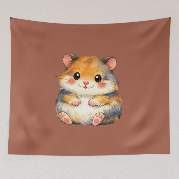 Item preview, cute chubby hamster designed and sold by Nasihasi.