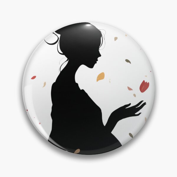 Item preview, Mother's Day Floral Silhouette Elegant Motherhood Art designed and sold by BigStar-Cart.