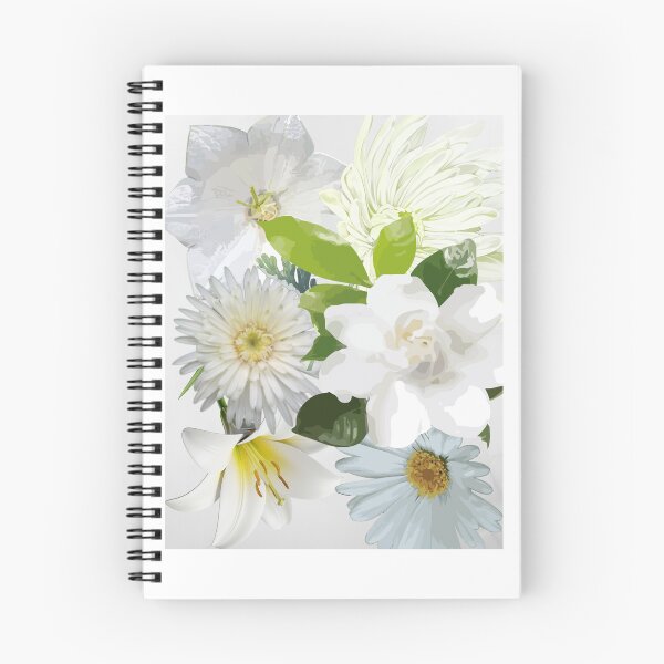 Item preview, Amazing white flowers designed and sold by esao.