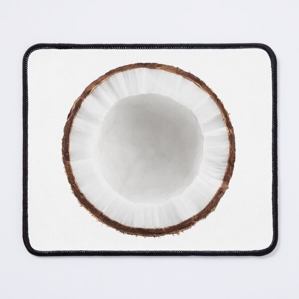 Item preview, coconut half coastal beach itgirl sticker designed and sold by inainart.