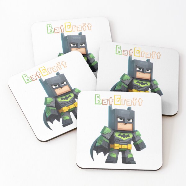 Item preview, BatCraft Minecraft Bat - Cute Blocky Lego Style Art Print designed and sold by DesignArtist.ia.