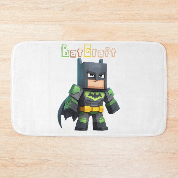 Item preview, BatCraft Minecraft Bat - Cute Blocky Lego Style Art Print designed and sold by DesignArtist.ia.