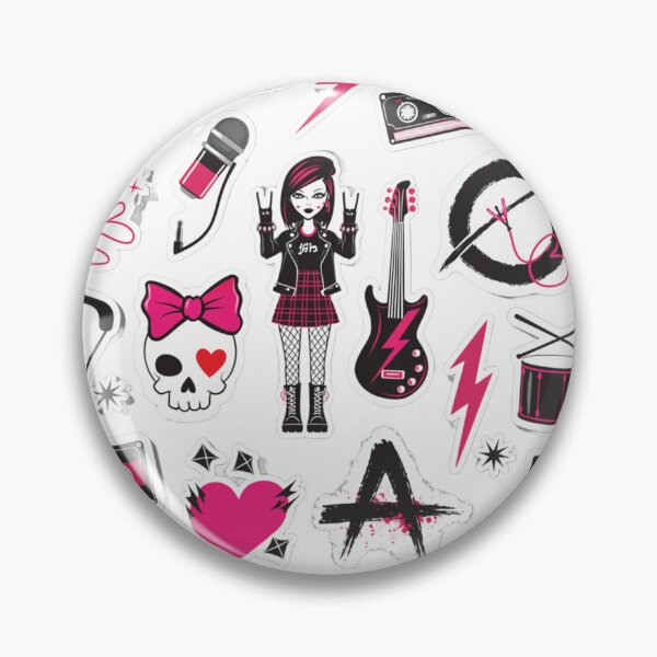 Item preview, Punk Girl Doodles designed and sold by TheCdnGal.