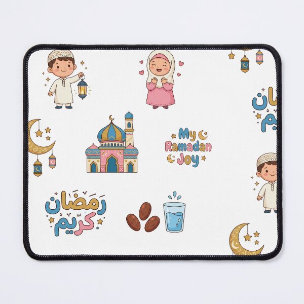 Item preview, Cute Ramadan Kids Joy - Islamic Sticker Pack designed and sold by Ahmed-G-Designs.