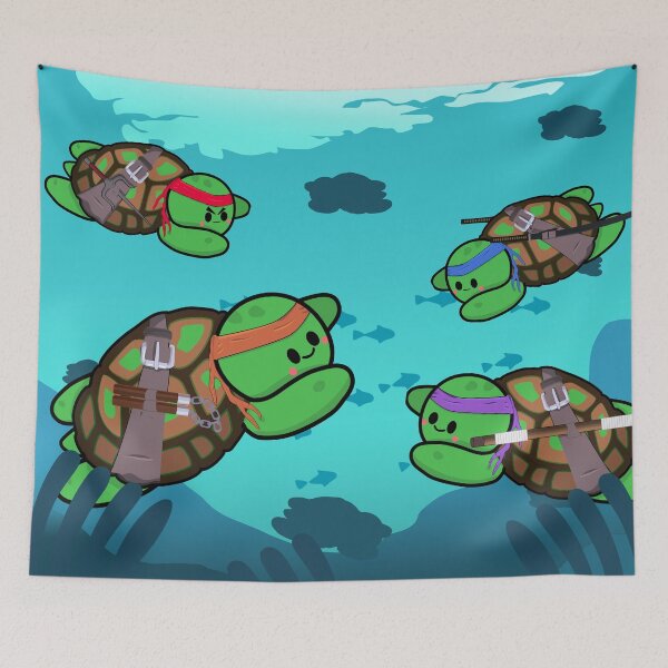 Item preview, Baby Ninja Sea Turtles designed and sold by B25-Designs.
