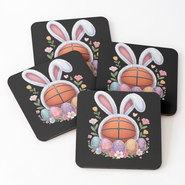 Item preview, Easter Bunny Basketball  designed and sold by jkrphoto.