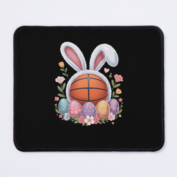 Item preview, Easter Bunny Basketball  designed and sold by jkrphoto.