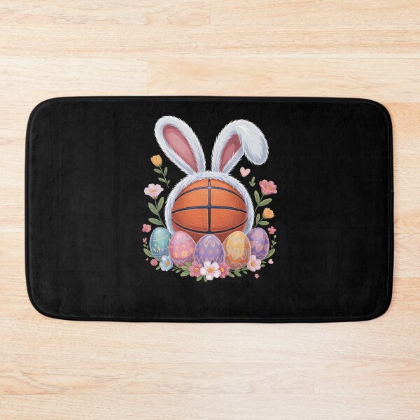 Item preview, Easter Bunny Basketball  designed and sold by jkrphoto.