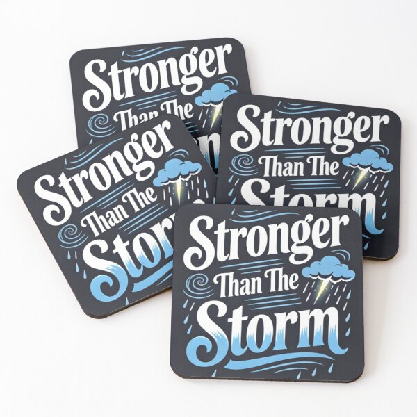 Item preview, Stronger than the storm designed and sold by C and R Fabrication.