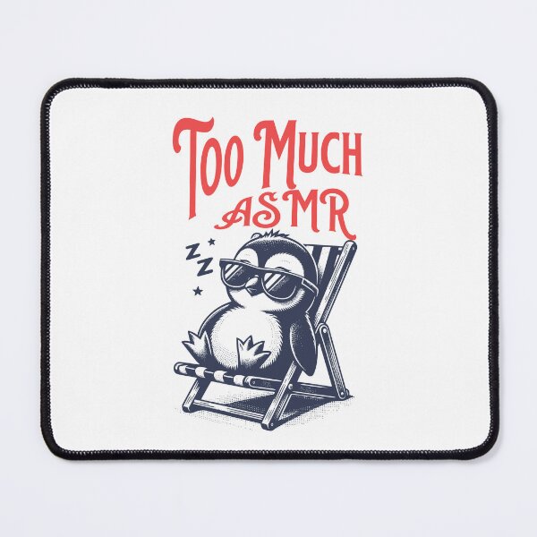 Item preview, Too Much ASMR Penguin designed and sold by PassionforLove.
