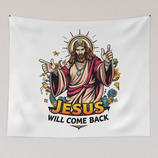 Item preview, Copie de Jesus Saves! The Ultimate Hero designed and sold by InFaithWeTrust.