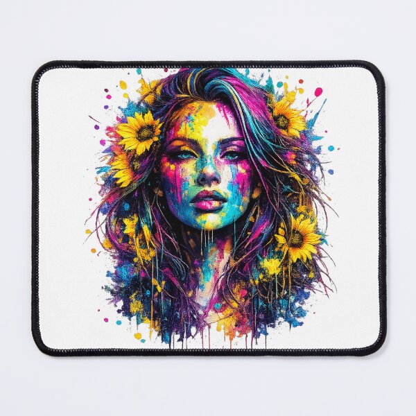 Item preview, Vibrant Artistic Portrait – Modern and Colorful Illustration designed and sold by Vapeshop172025.