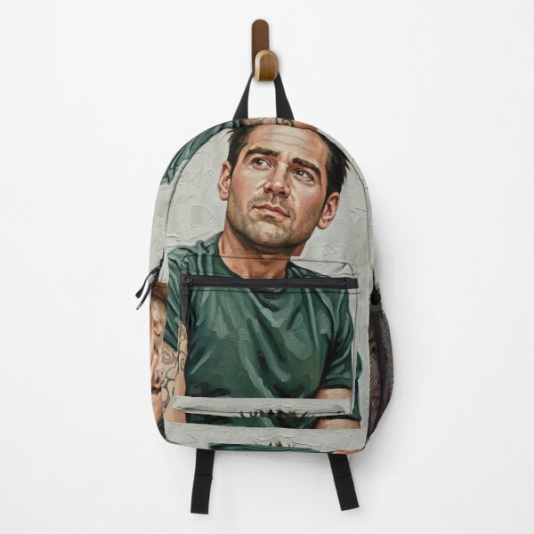 Item preview, The Modern Maverick: Colin Farrell Expressive Impasto Portrait designed and sold by Art's Diner.