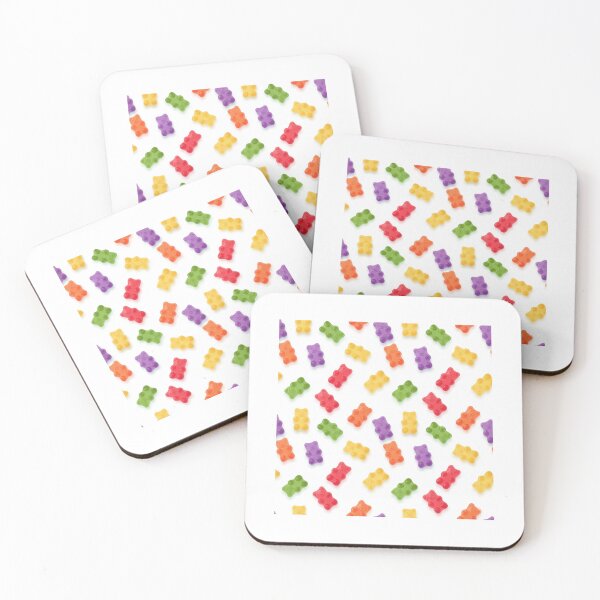 Item preview, A colourful Gummy bear candy pattern. designed and sold by GOTOCREATE.