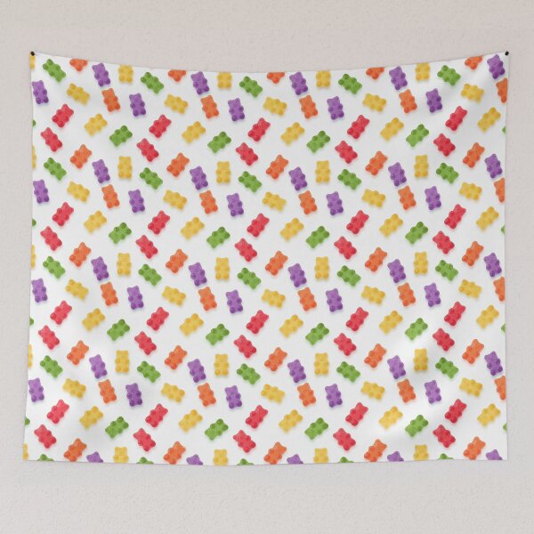 Item preview, A colourful Gummy bear candy pattern. designed and sold by GOTOCREATE.