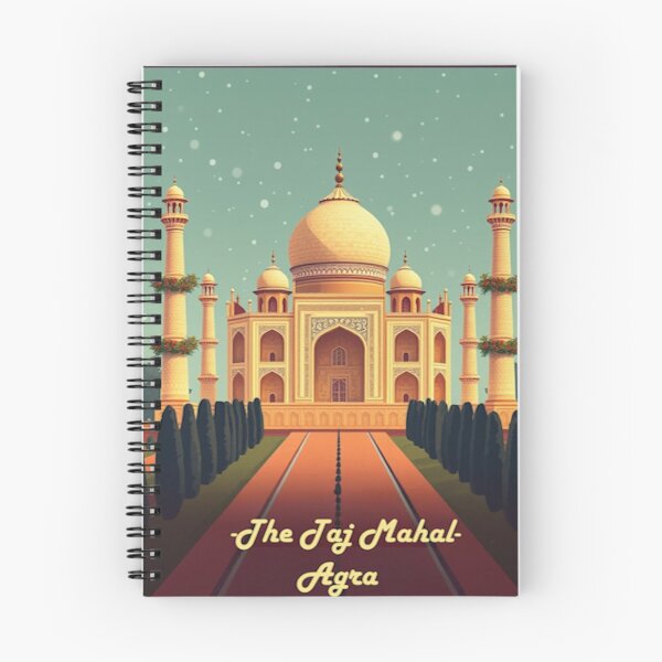 Item preview, Christmastime at The Taj Mahal in Agra, India designed and sold by RoyallyColorful.
