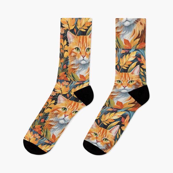 Item preview, Autumn Cat 2 designed and sold by Reclining Buddha Cat.