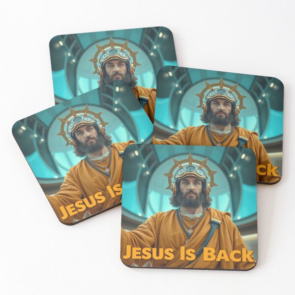 Item preview, Jesus is back! designed and sold by InFaithWeTrust.