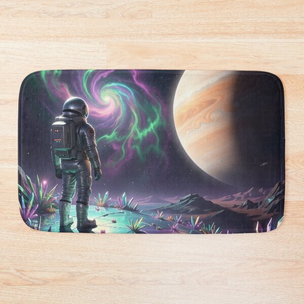 Item preview, The Lone Astronaut #06 - Alien Worlds  designed and sold by nocturnAIArt.