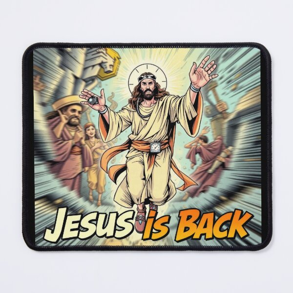 Item preview, Jesus is back! designed and sold by InFaithWeTrust.
