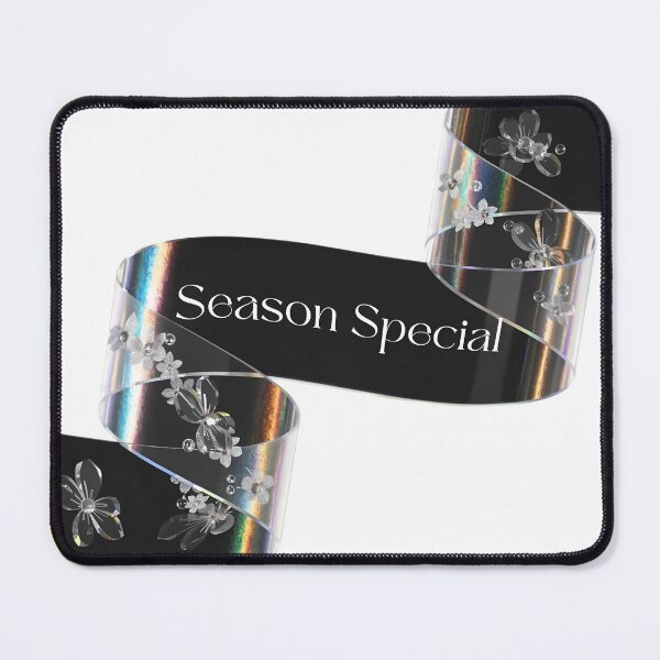 Item preview, Seasonal ribbon with floral design and special offer text designed and sold by Creative88Art.