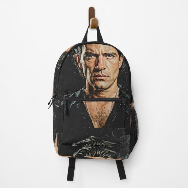 Item preview, Desperado Spirit: Antonio Banderas Smoldering Impasto Portrait designed and sold by Art's Diner.
