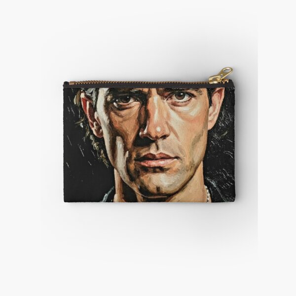 Item preview, Desperado Spirit: Antonio Banderas Smoldering Impasto Portrait designed and sold by Art's Diner.