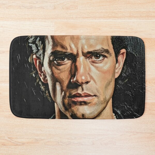 Item preview, Desperado Spirit: Antonio Banderas Smoldering Impasto Portrait designed and sold by Art's Diner.